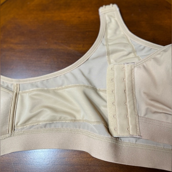 DELIMIRA Women's Full Coverage Front Closure Back Support Beige 38C - Picture 13 of 13